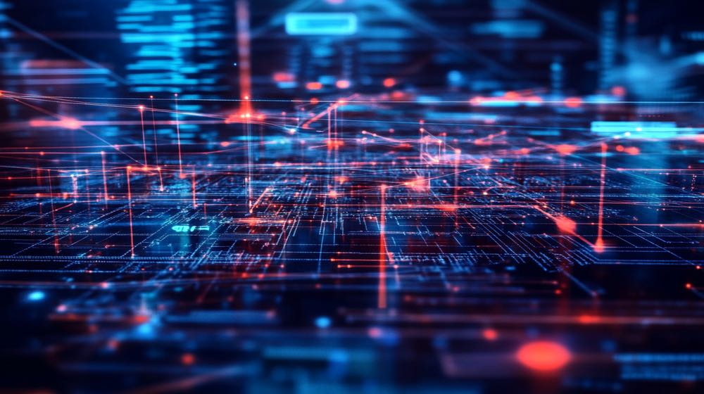Abstract representation of an IoT data platform